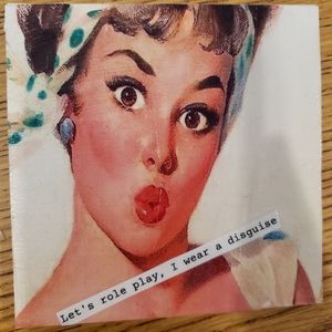 W.A.P. Lyric Coaster